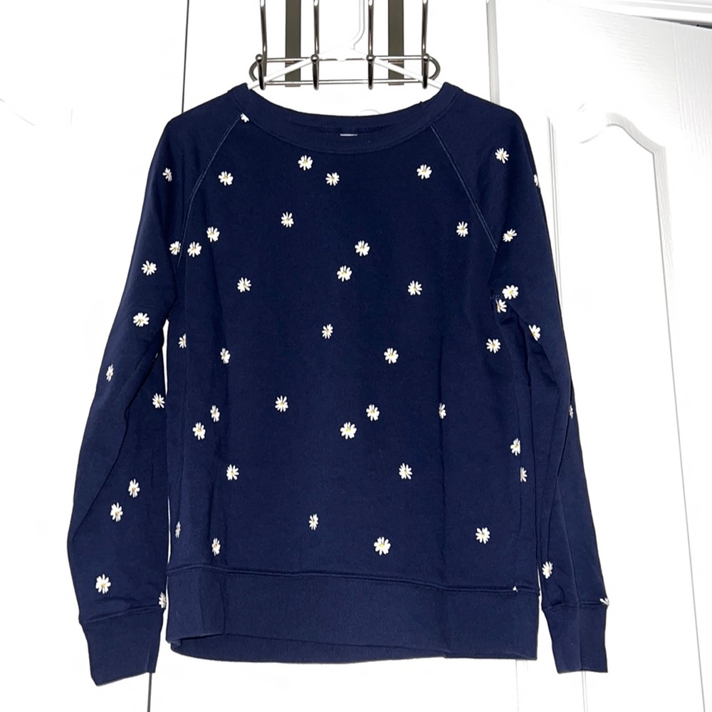 Old navy daisy sweatshirt